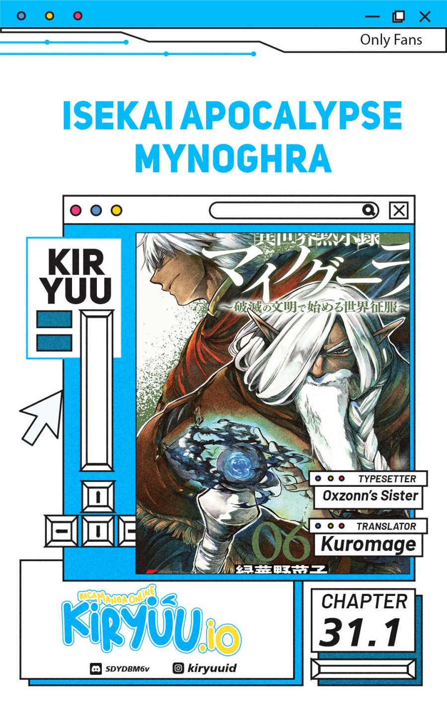 Isekai Apocalypse MYNOGHRA Chapter 31.1 Bahasa Indonesia