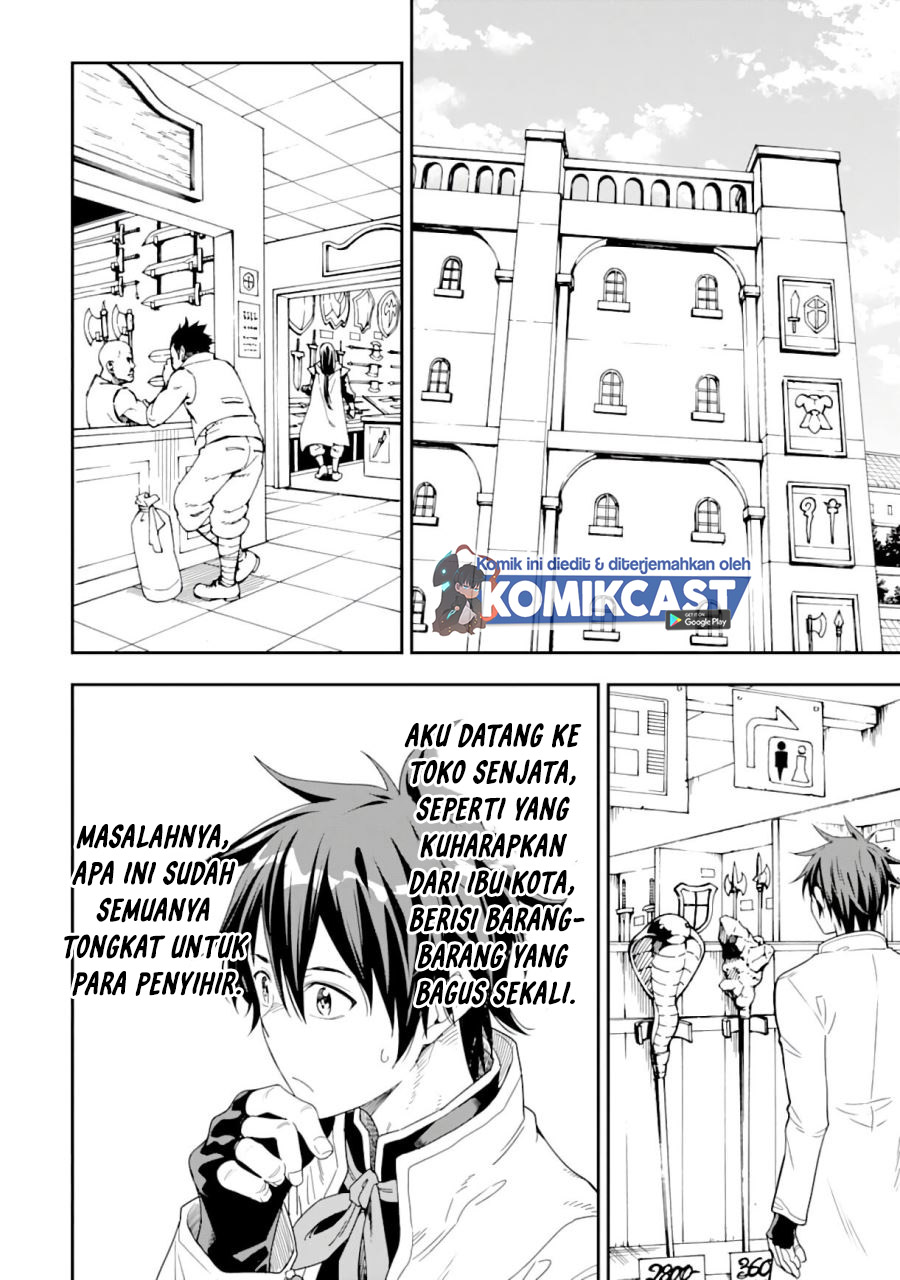 Isekai Kenja no Tensei Musou ~Geemu no Chishiki de Isekai Saikyou~ Chapter 08.2 Bahasa Indonesia