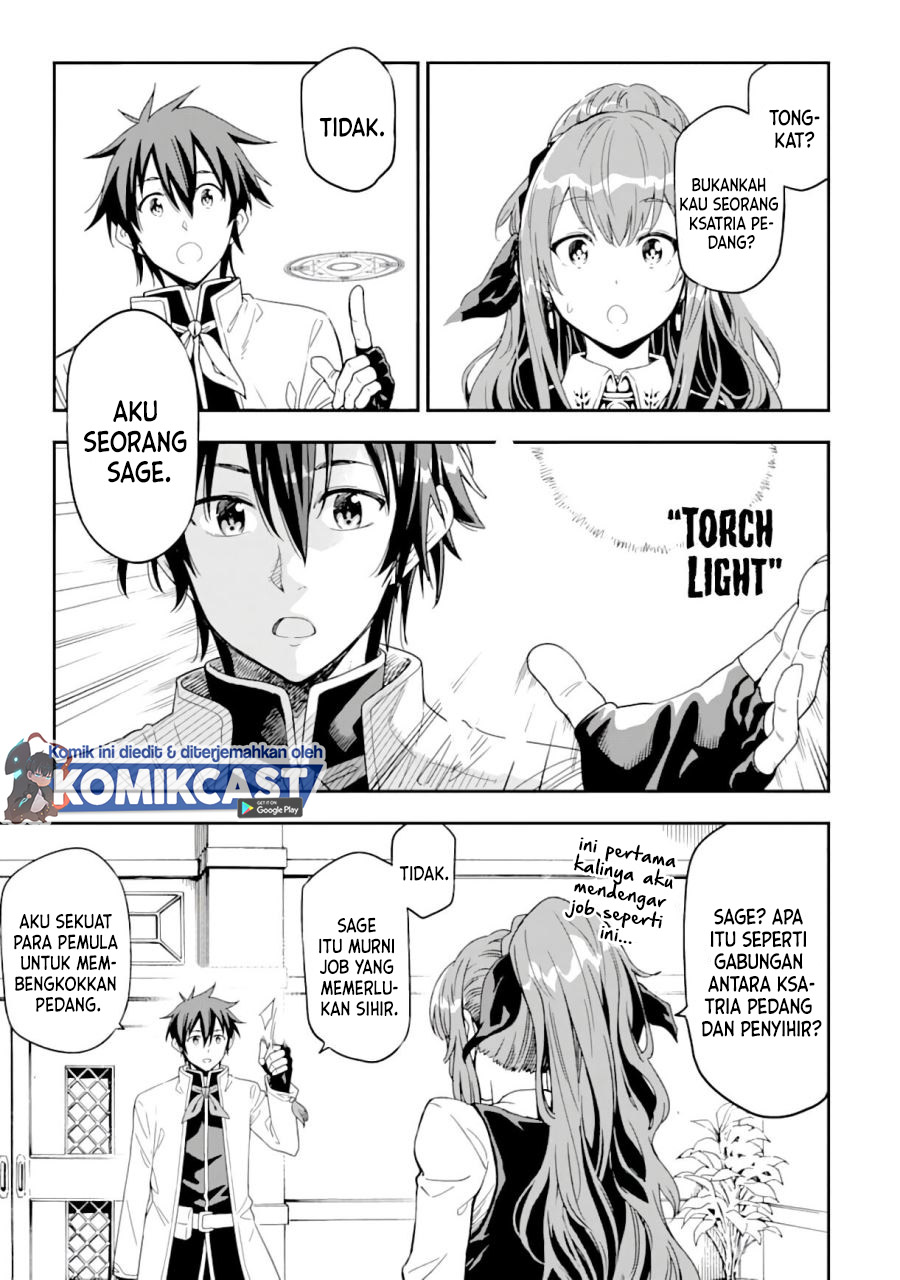Isekai Kenja no Tensei Musou ~Geemu no Chishiki de Isekai Saikyou~ Chapter 08.2 Bahasa Indonesia
