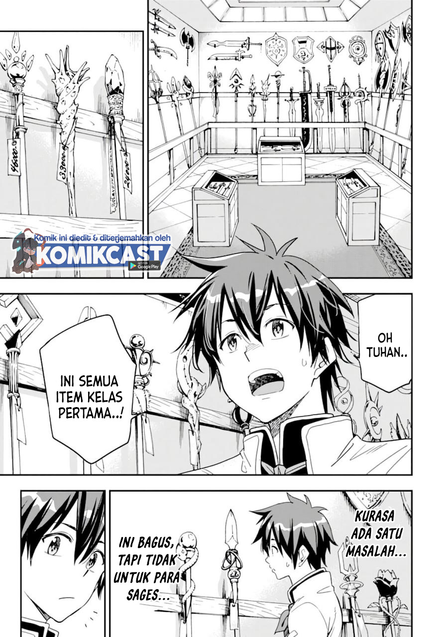 Isekai Kenja no Tensei Musou ~Geemu no Chishiki de Isekai Saikyou~ Chapter 08.2 Bahasa Indonesia