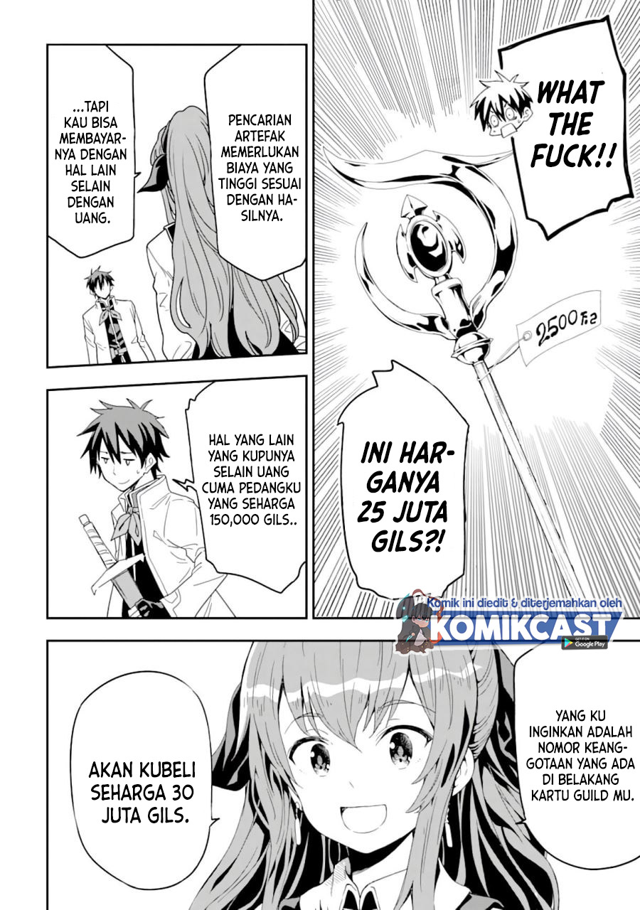 Isekai Kenja no Tensei Musou ~Geemu no Chishiki de Isekai Saikyou~ Chapter 08.2 Bahasa Indonesia