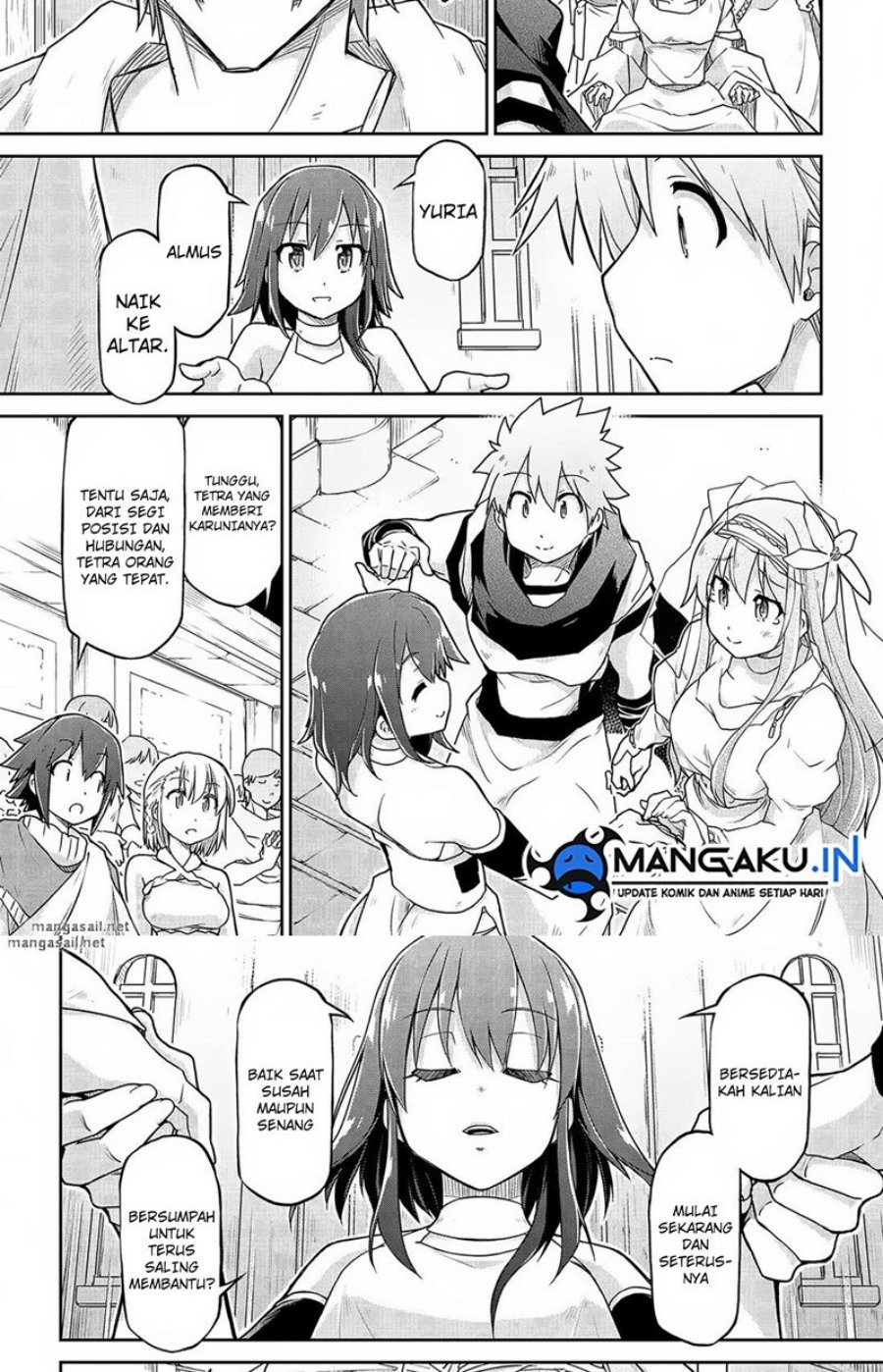 Isekai Kenkokuki Chapter 59 Bahasa Indonesia
