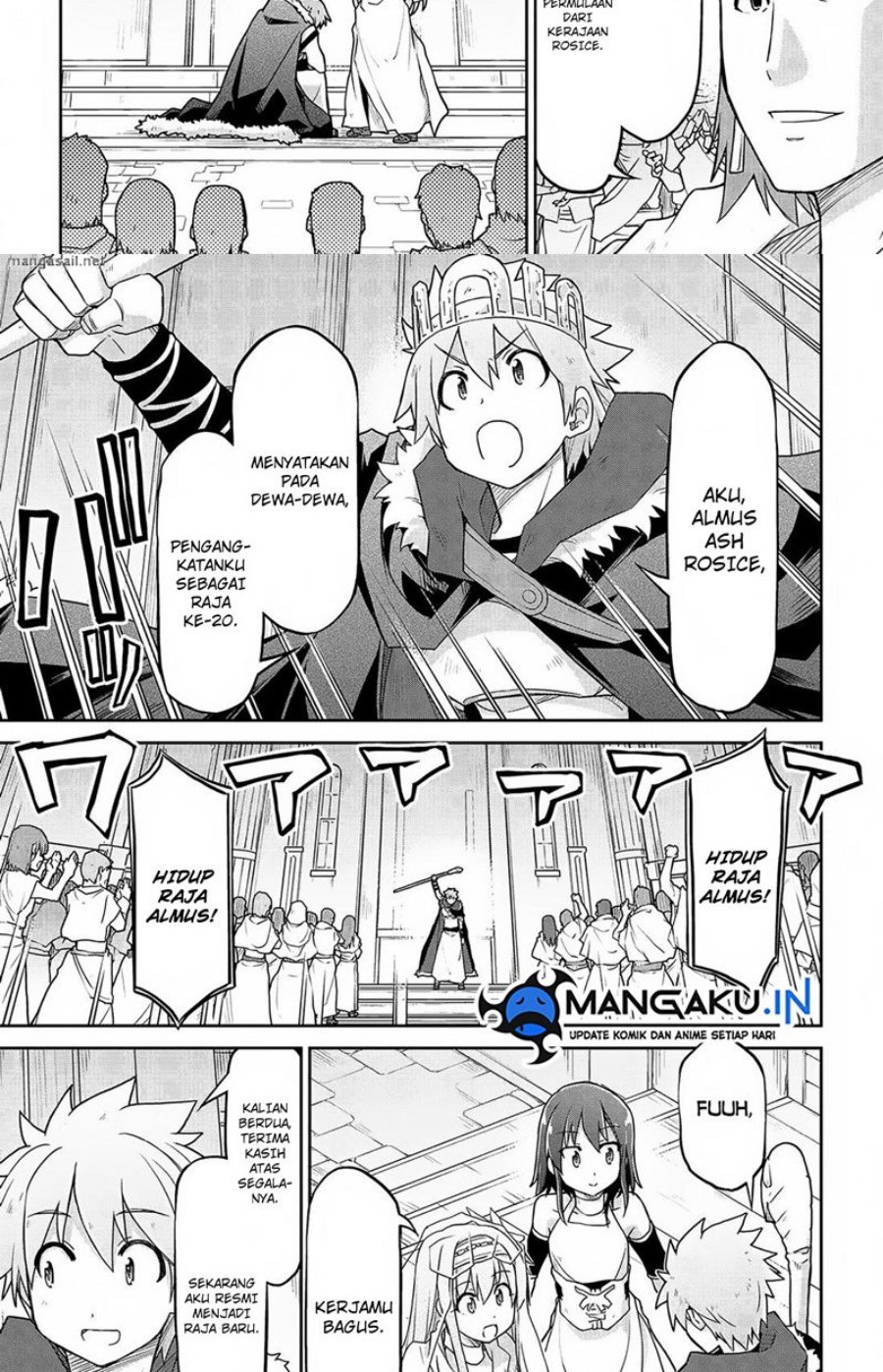 Isekai Kenkokuki Chapter 59 Bahasa Indonesia