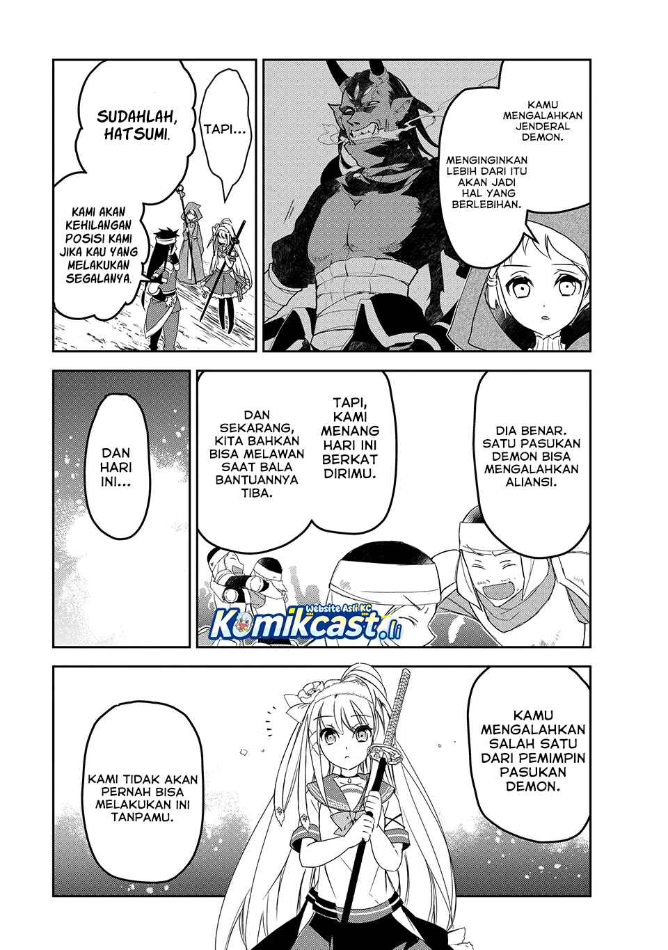 Isekai Mahou wa Okureteru! Chapter 52 Bahasa Indonesia