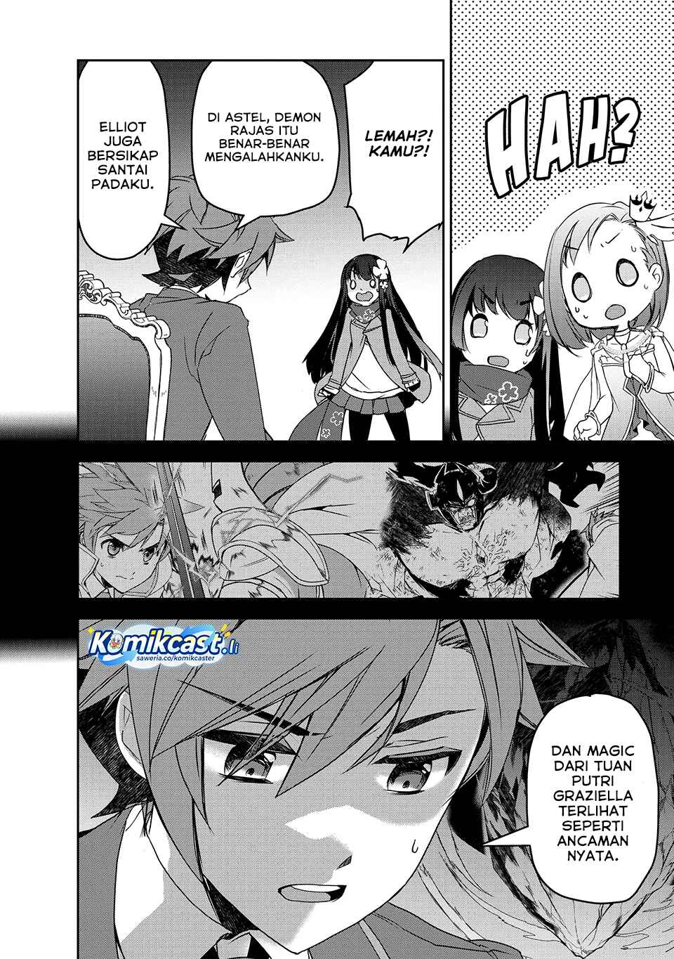 Isekai Mahou wa Okureteru! Chapter 52 Bahasa Indonesia