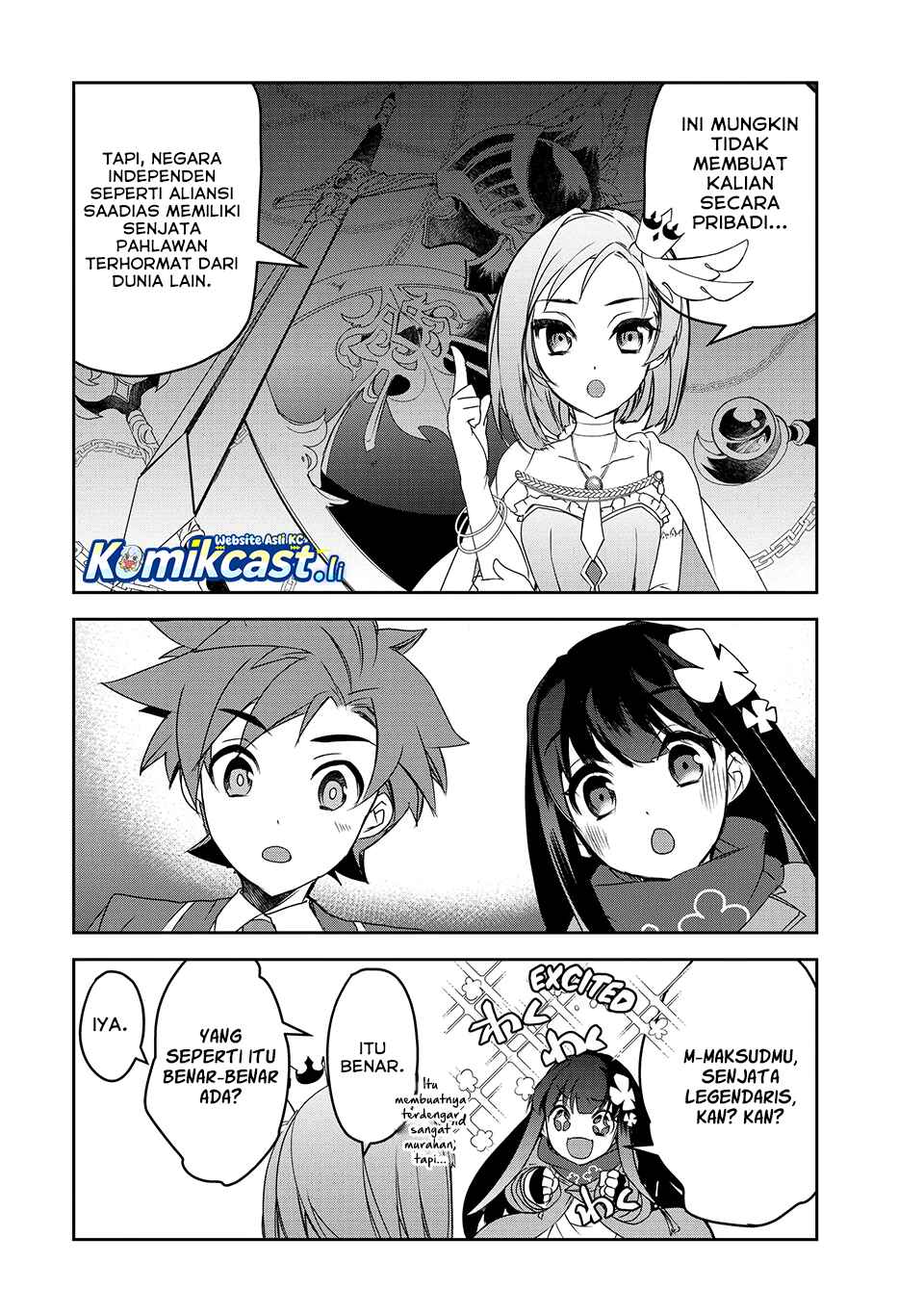 Isekai Mahou wa Okureteru! Chapter 52 Bahasa Indonesia