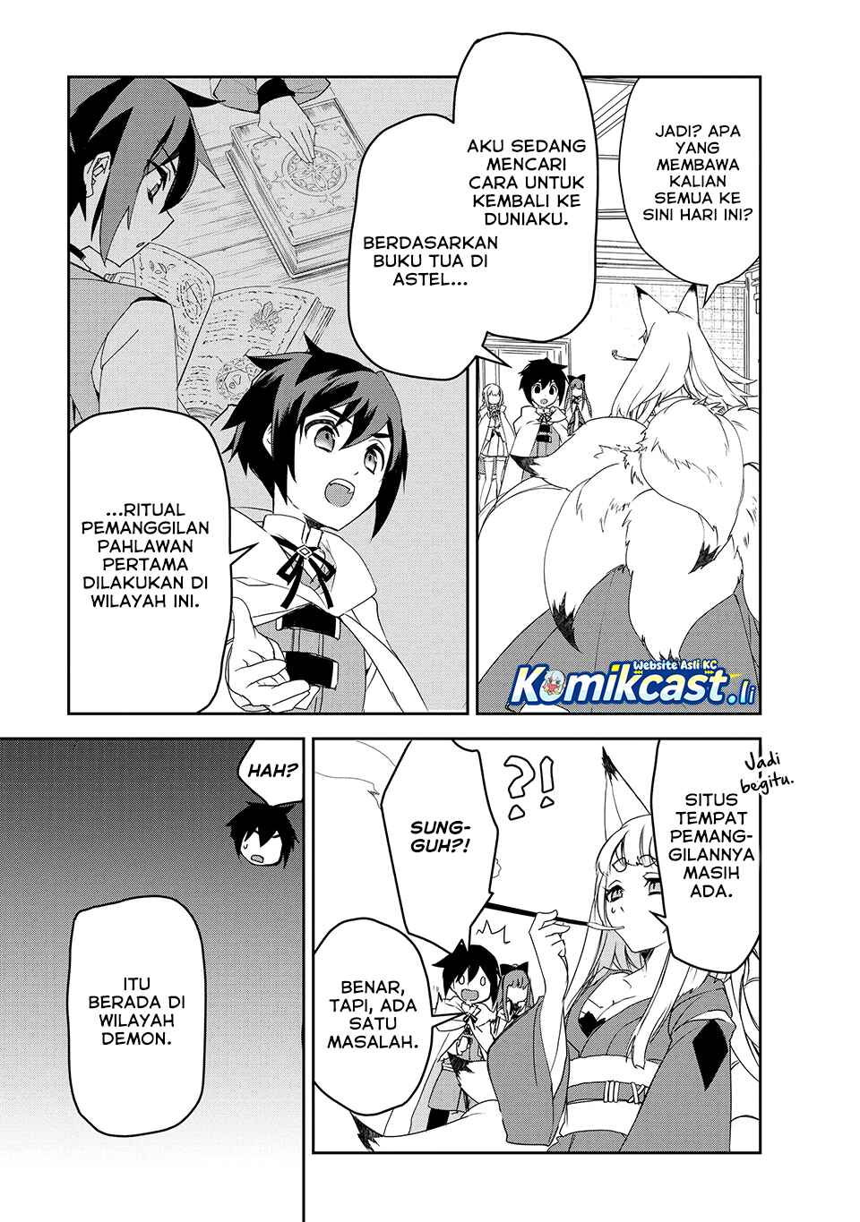 Isekai Mahou wa Okureteru! Chapter 53 Bahasa Indonesia