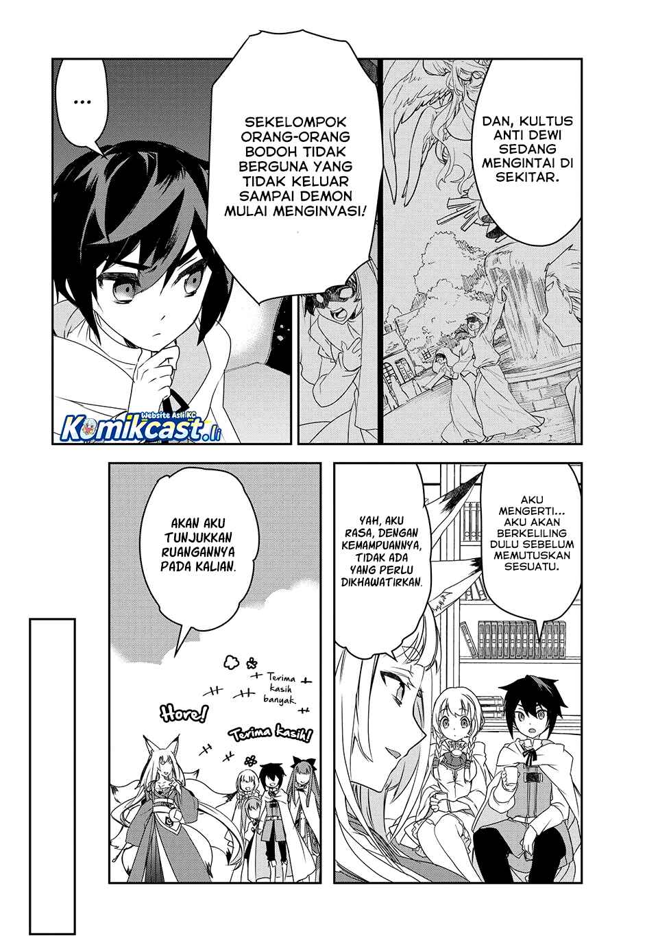 Isekai Mahou wa Okureteru! Chapter 53 Bahasa Indonesia