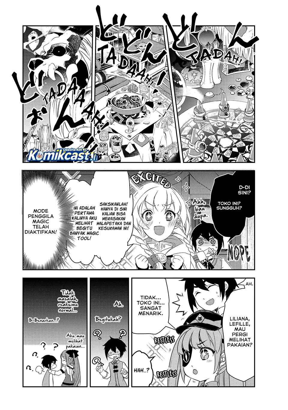 Isekai Mahou wa Okureteru! chapter 54