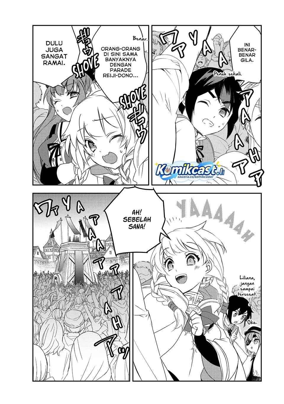 Isekai Mahou wa Okureteru! chapter 54