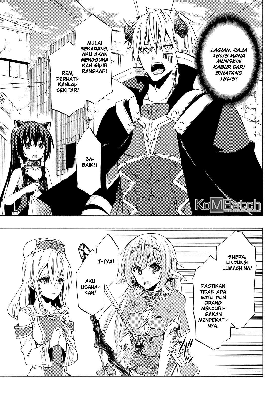 Isekai Maou to Shoukan Shoujo Dorei Majutsu Chapter 45.1 Bahasa Indonesia