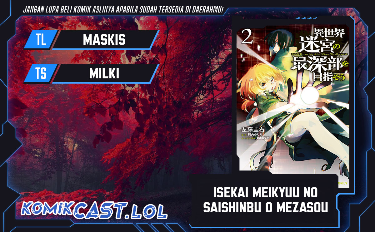 Isekai Meikyuu no Saishinbu o Mezasou Chapter 33 Bahasa Indonesia