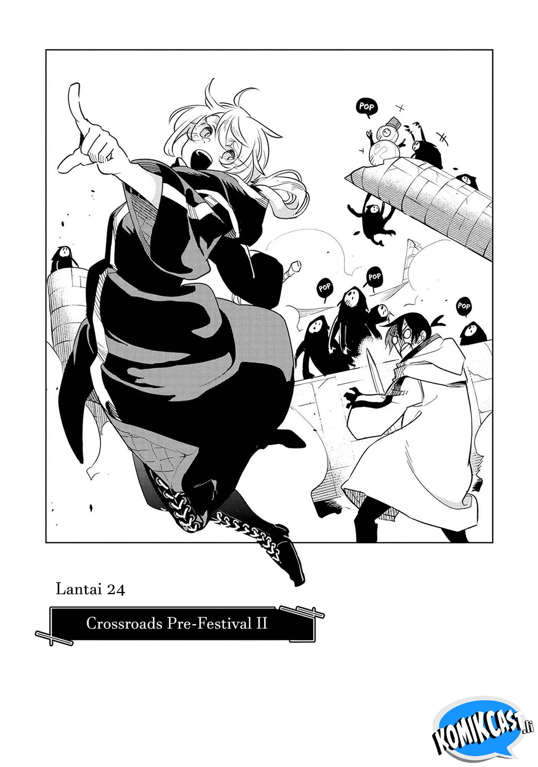 Isekai Meikyuu no Saishinbu o Mezasou Chapter 34 Bahasa Indonesia