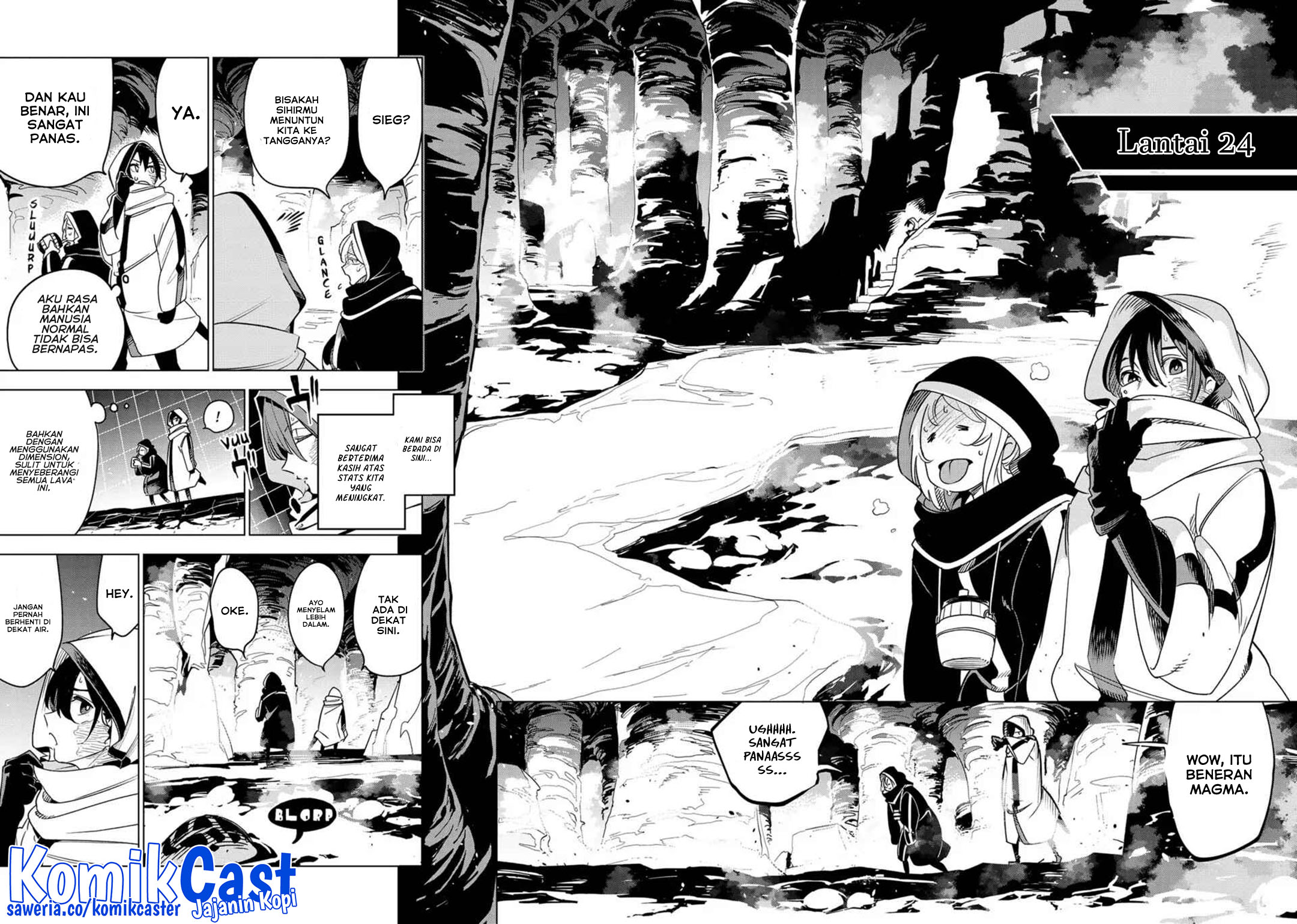 Isekai Meikyuu no Saishinbu o Mezasou Chapter 34 Bahasa Indonesia