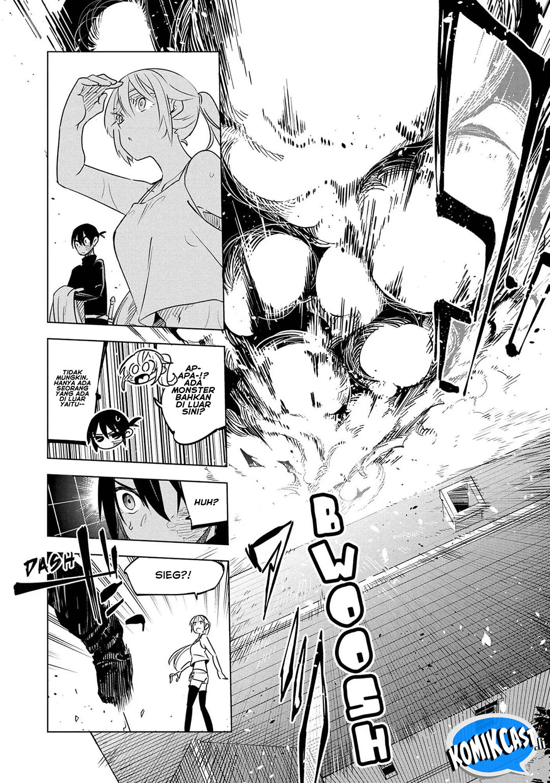 Isekai Meikyuu no Saishinbu o Mezasou Chapter 34 Bahasa Indonesia