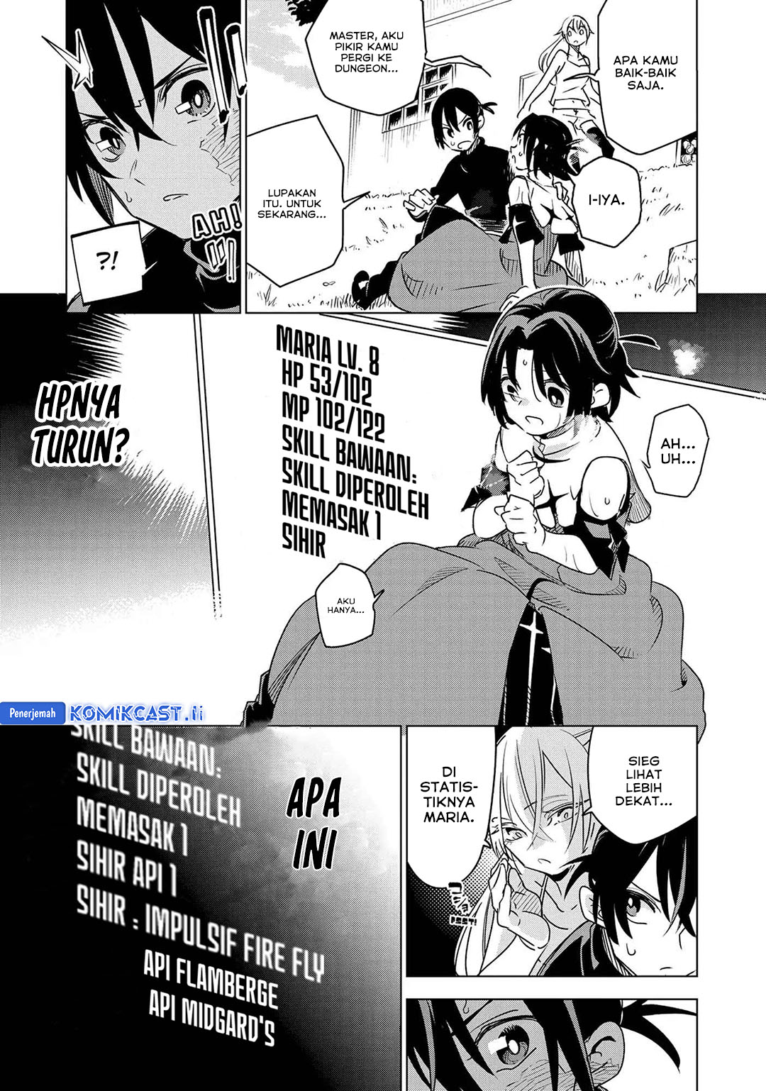 Isekai Meikyuu no Saishinbu o Mezasou Chapter 34 Bahasa Indonesia