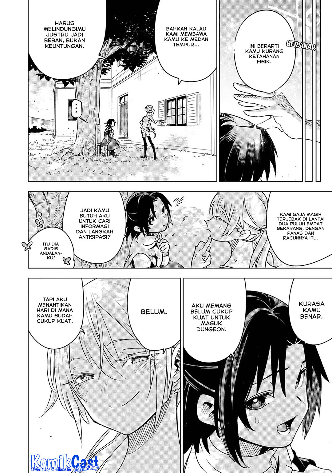 Isekai Meikyuu no Saishinbu o Mezasou Chapter 34 Bahasa Indonesia