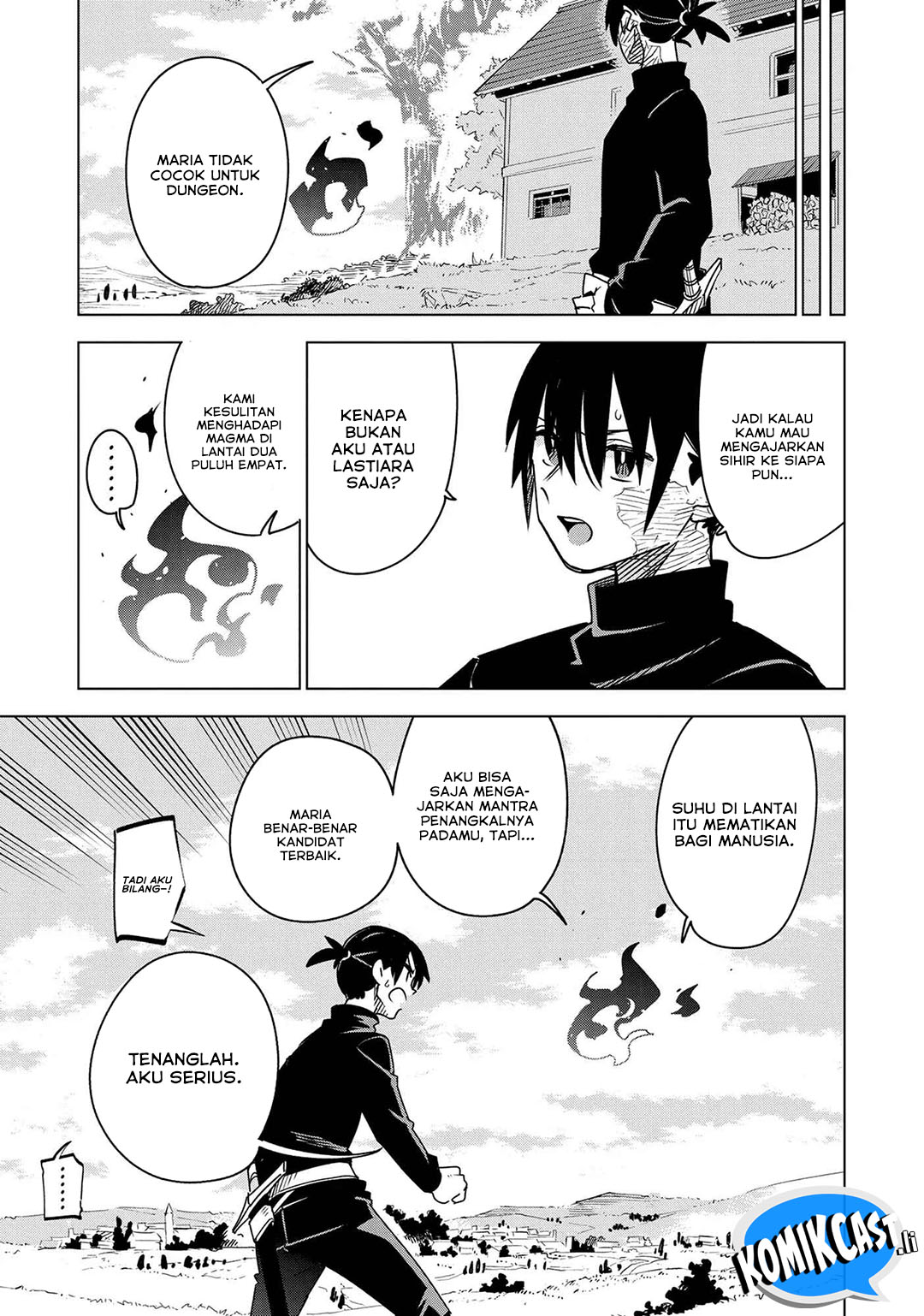Isekai Meikyuu no Saishinbu o Mezasou Chapter 34 Bahasa Indonesia
