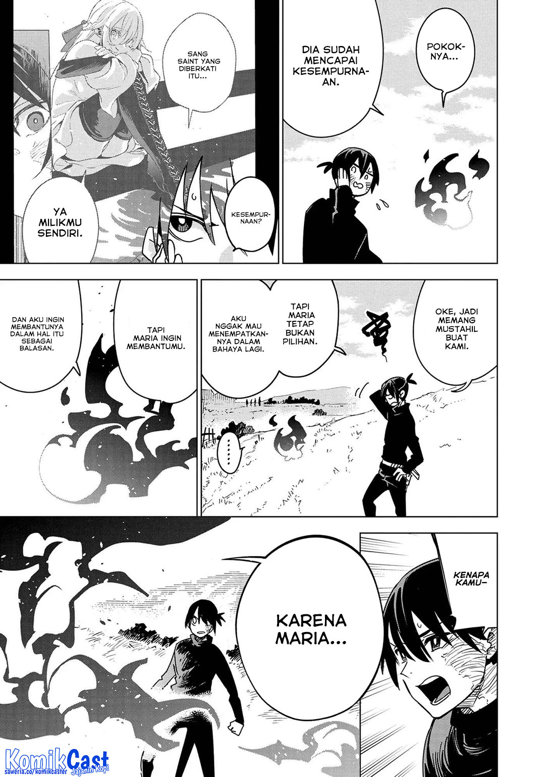 Isekai Meikyuu no Saishinbu o Mezasou Chapter 34 Bahasa Indonesia