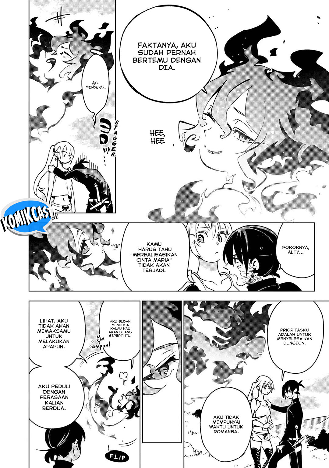 Isekai Meikyuu no Saishinbu o Mezasou Chapter 34 Bahasa Indonesia