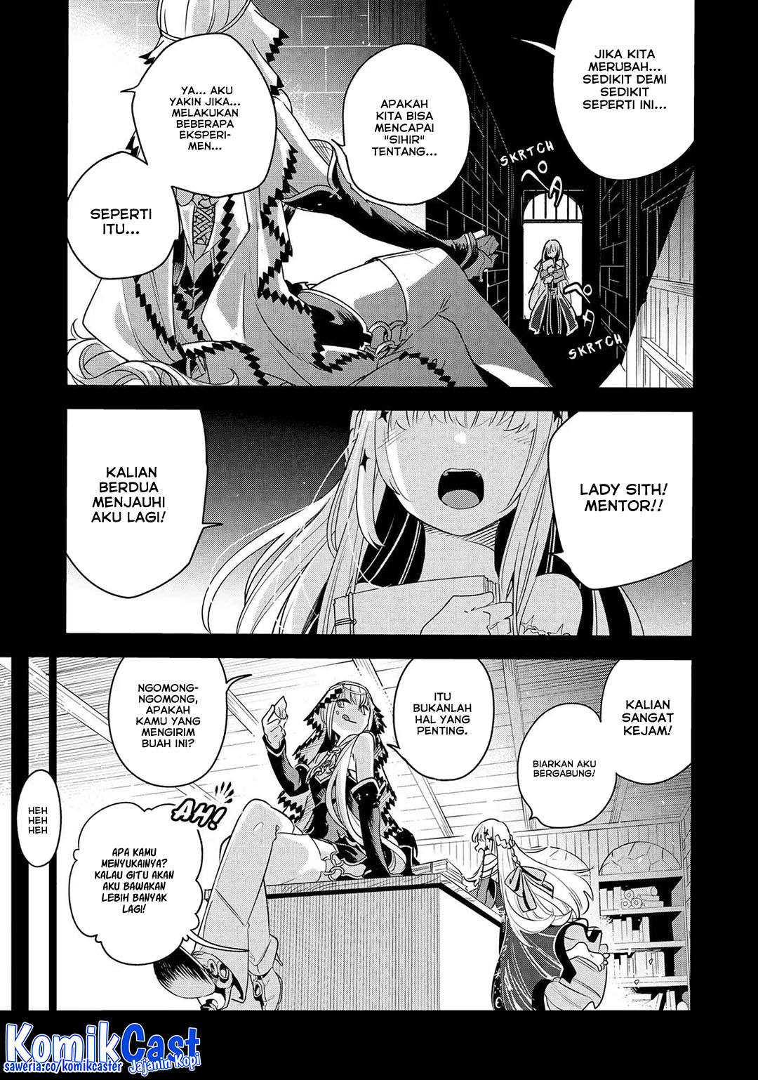 Isekai Meikyuu no Saishinbu o Mezasou Chapter 35 Bahasa Indonesia