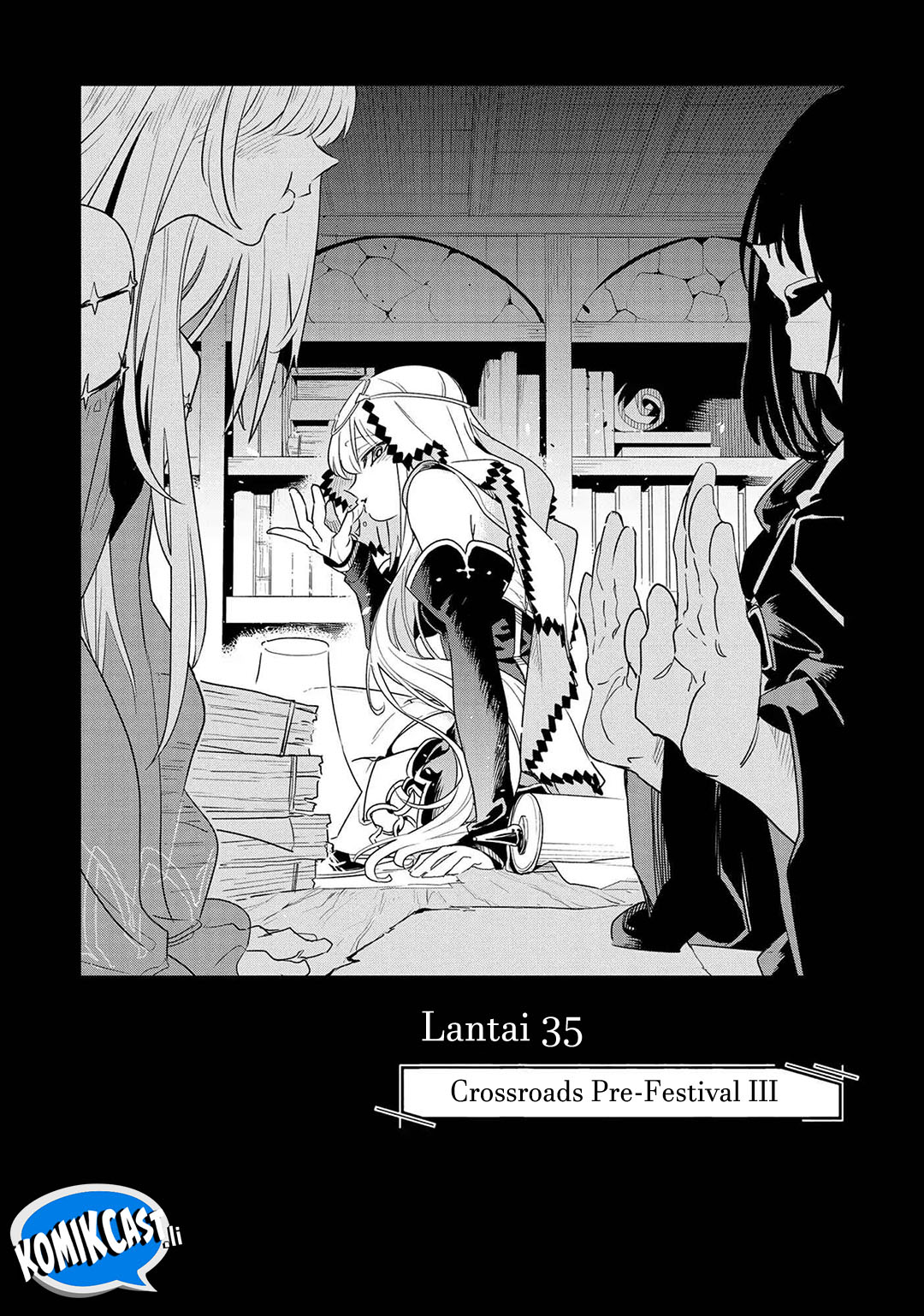 Isekai Meikyuu no Saishinbu o Mezasou Chapter 35 Bahasa Indonesia