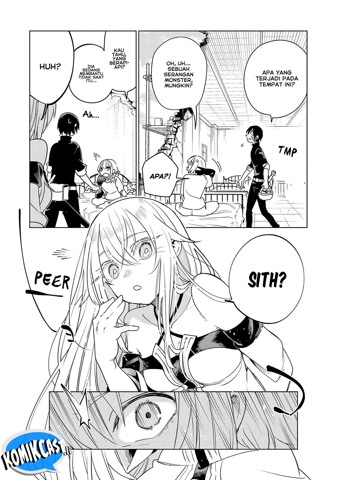 Isekai Meikyuu no Saishinbu o Mezasou Chapter 35 Bahasa Indonesia