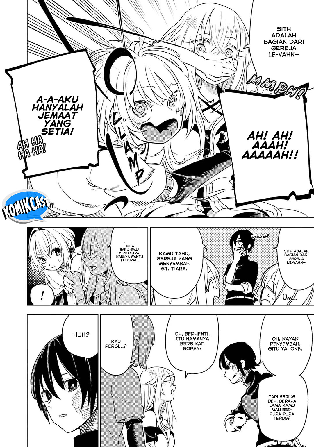 Isekai Meikyuu no Saishinbu o Mezasou Chapter 35 Bahasa Indonesia