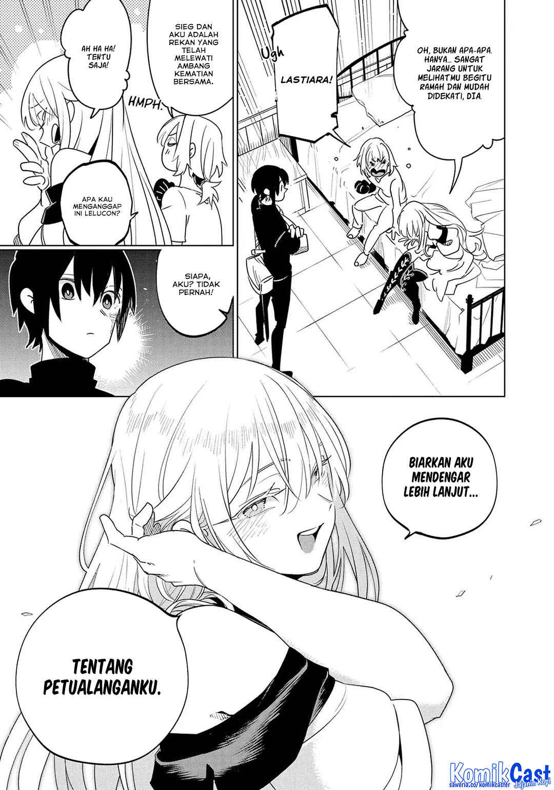 Isekai Meikyuu no Saishinbu o Mezasou Chapter 35 Bahasa Indonesia