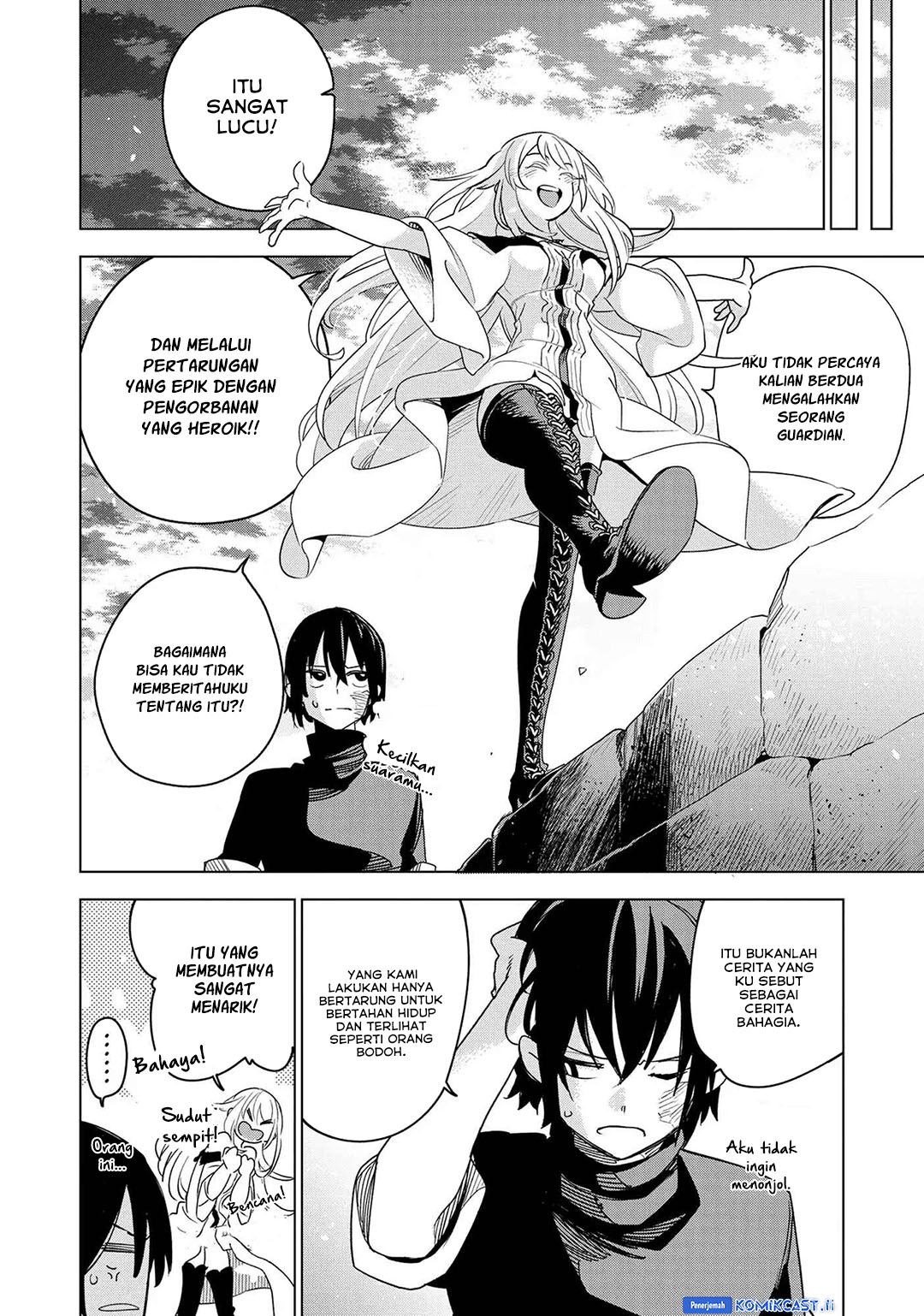 Isekai Meikyuu no Saishinbu o Mezasou Chapter 35 Bahasa Indonesia