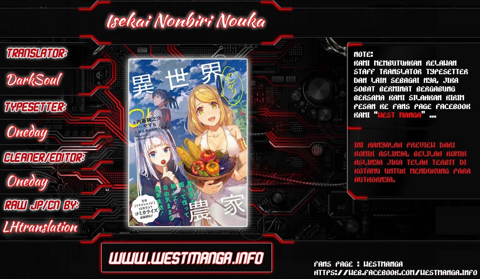 Isekai Nonbiri Nouka Chapter 34 Bahasa Indonesia
