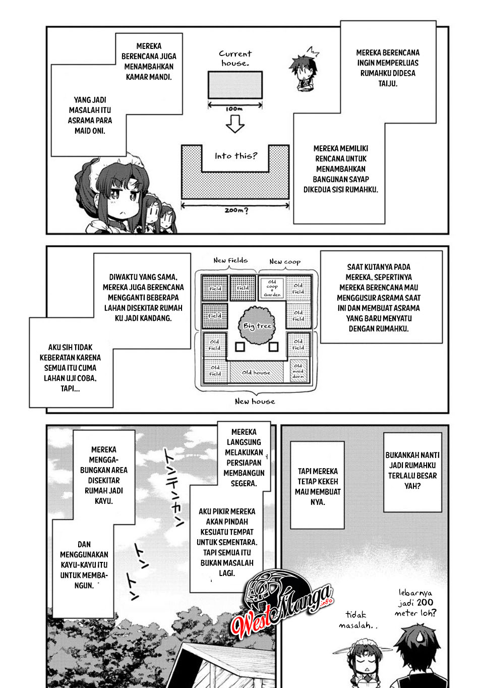 Isekai Nonbiri Nouka chapter 114