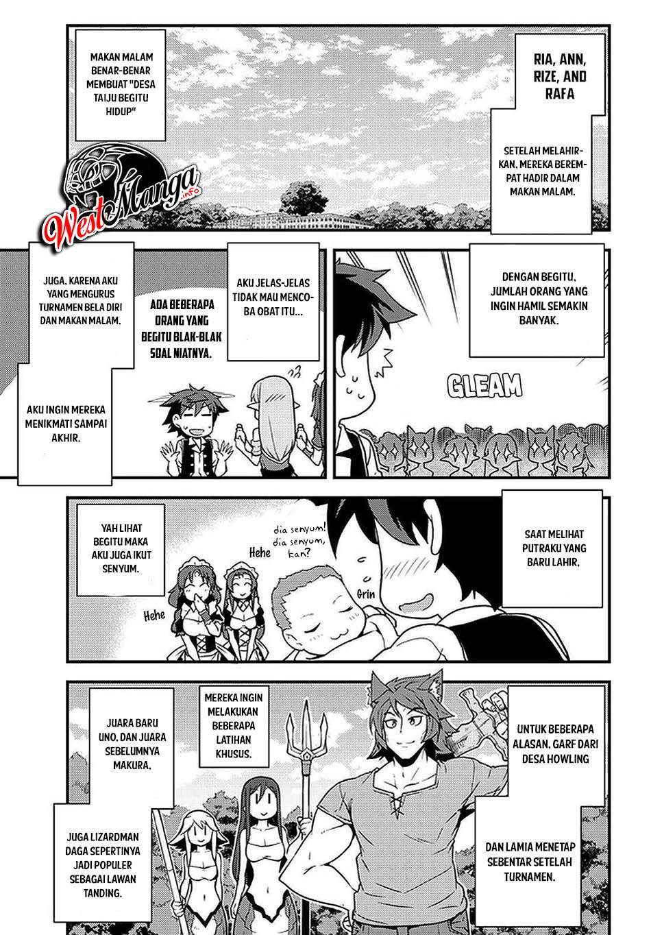 Isekai Nonbiri Nouka Chapter 147 Bahasa Indonesia