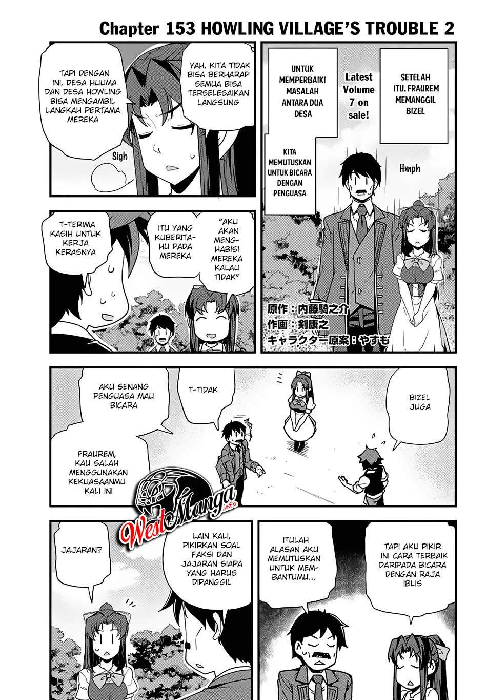Isekai Nonbiri Nouka Chapter 153 Bahasa Indonesia
