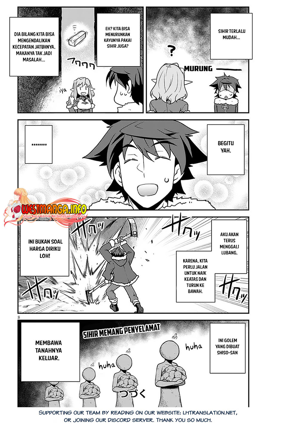 Isekai Nonbiri Nouka Chapter 190 Bahasa Indonesia