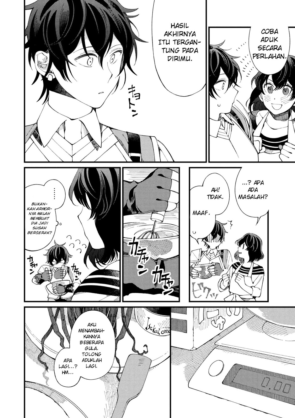 Isekai Omotenashi Gohan Chapter 01.2 Bahasa Indonesia