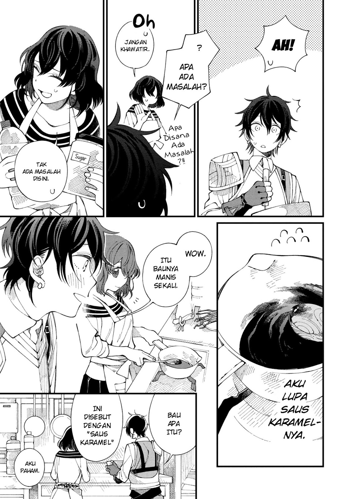 Isekai Omotenashi Gohan Chapter 01.2 Bahasa Indonesia