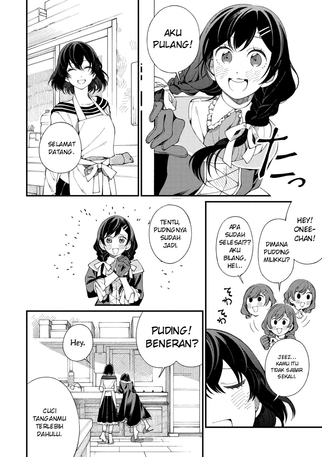 Isekai Omotenashi Gohan Chapter 01.2 Bahasa Indonesia