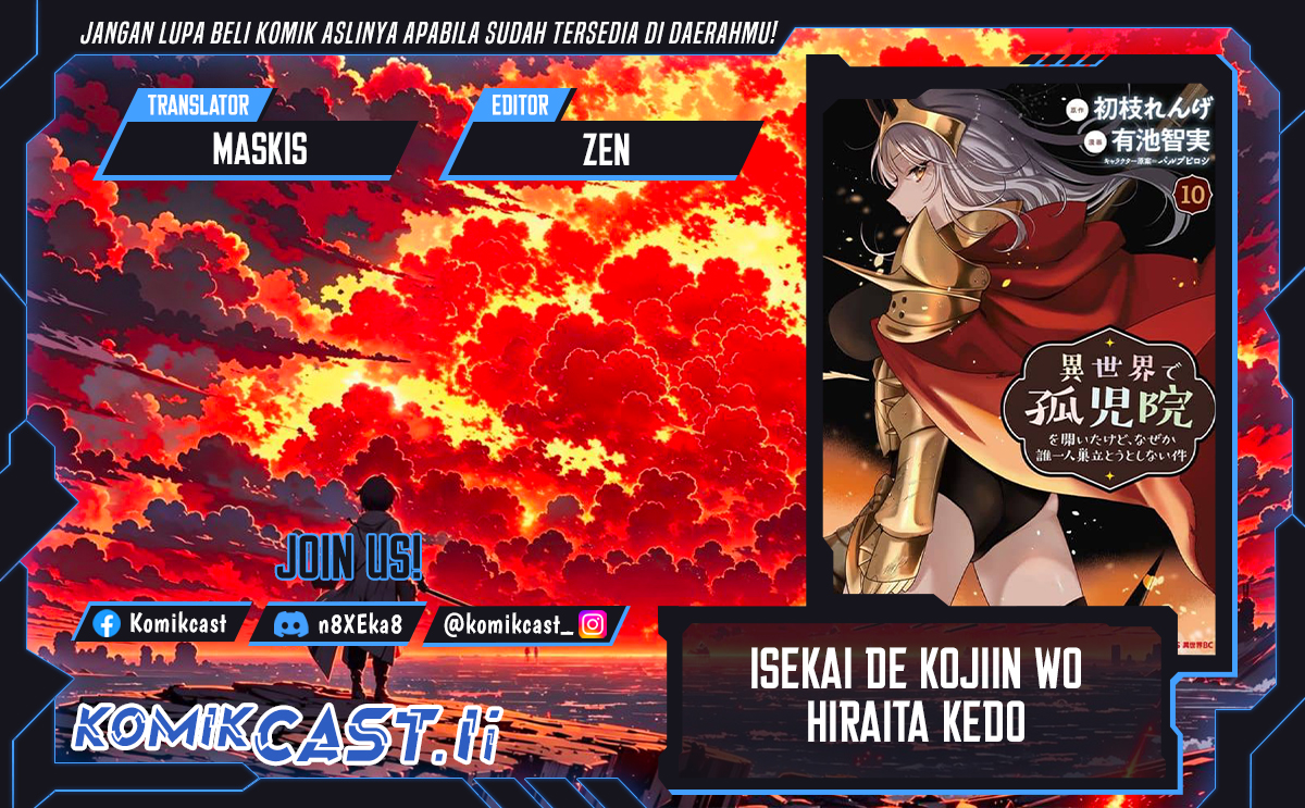 Isekai de Kojiin wo Hiraita kedo, Naze ka Darehitori Sudatou to Shinai Ken Chapter 63 Bahasa Indonesia