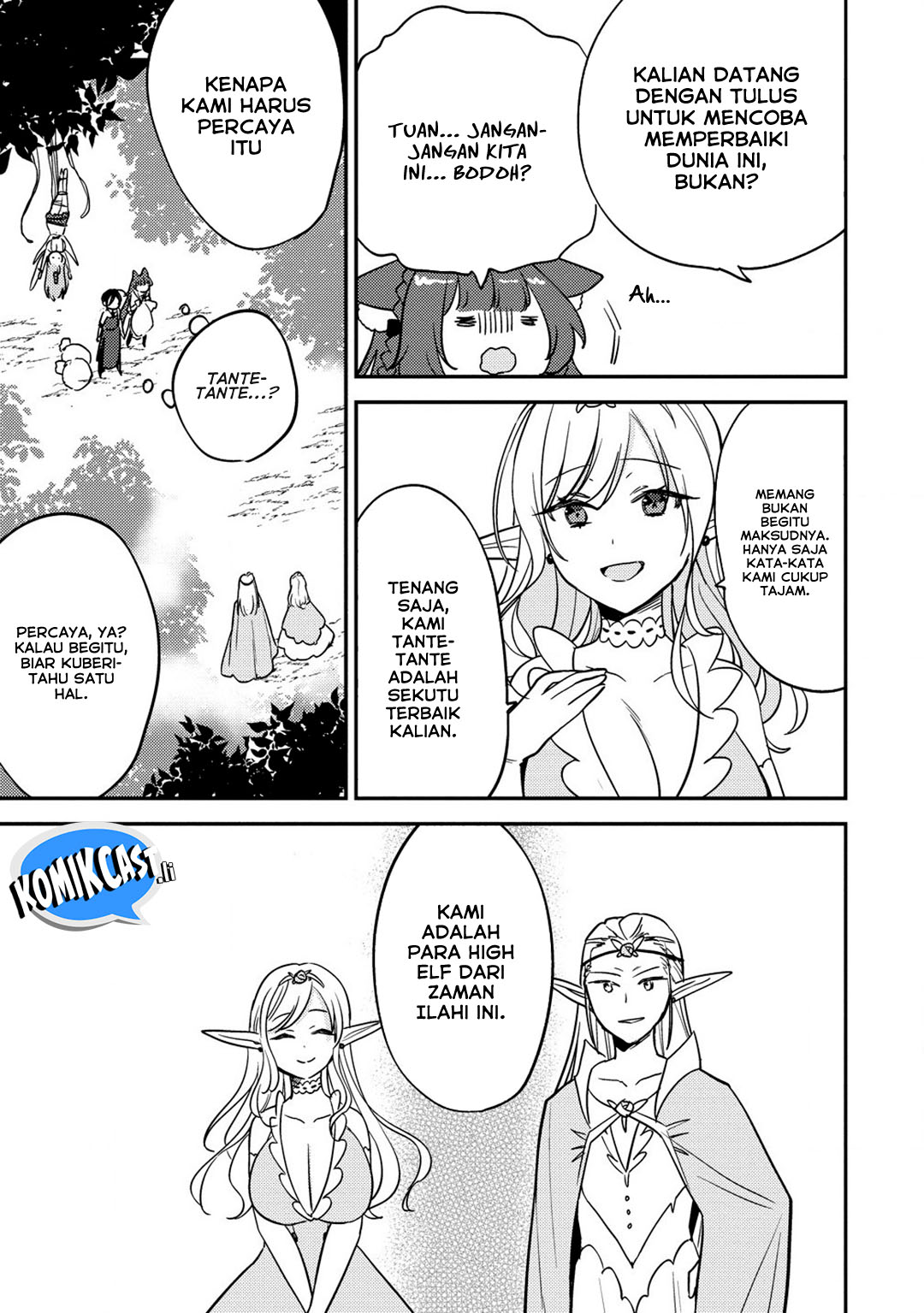 Isekai de Kojiin wo Hiraita kedo, Naze ka Darehitori Sudatou to Shinai Ken Chapter 63 Bahasa Indonesia