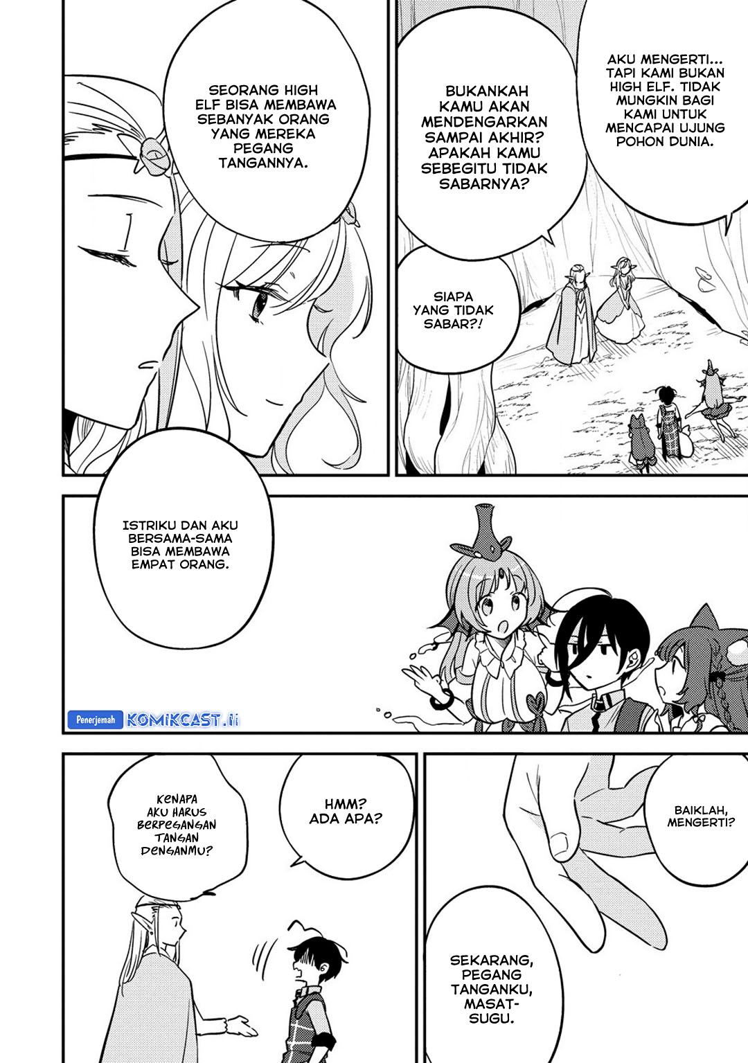 Isekai de Kojiin wo Hiraita kedo, Naze ka Darehitori Sudatou to Shinai Ken Chapter 63 Bahasa Indonesia