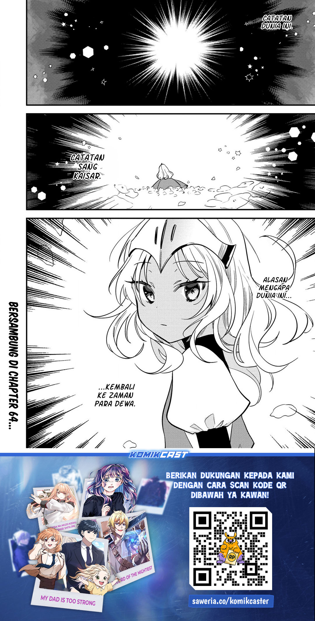 Isekai de Kojiin wo Hiraita kedo, Naze ka Darehitori Sudatou to Shinai Ken Chapter 63 Bahasa Indonesia