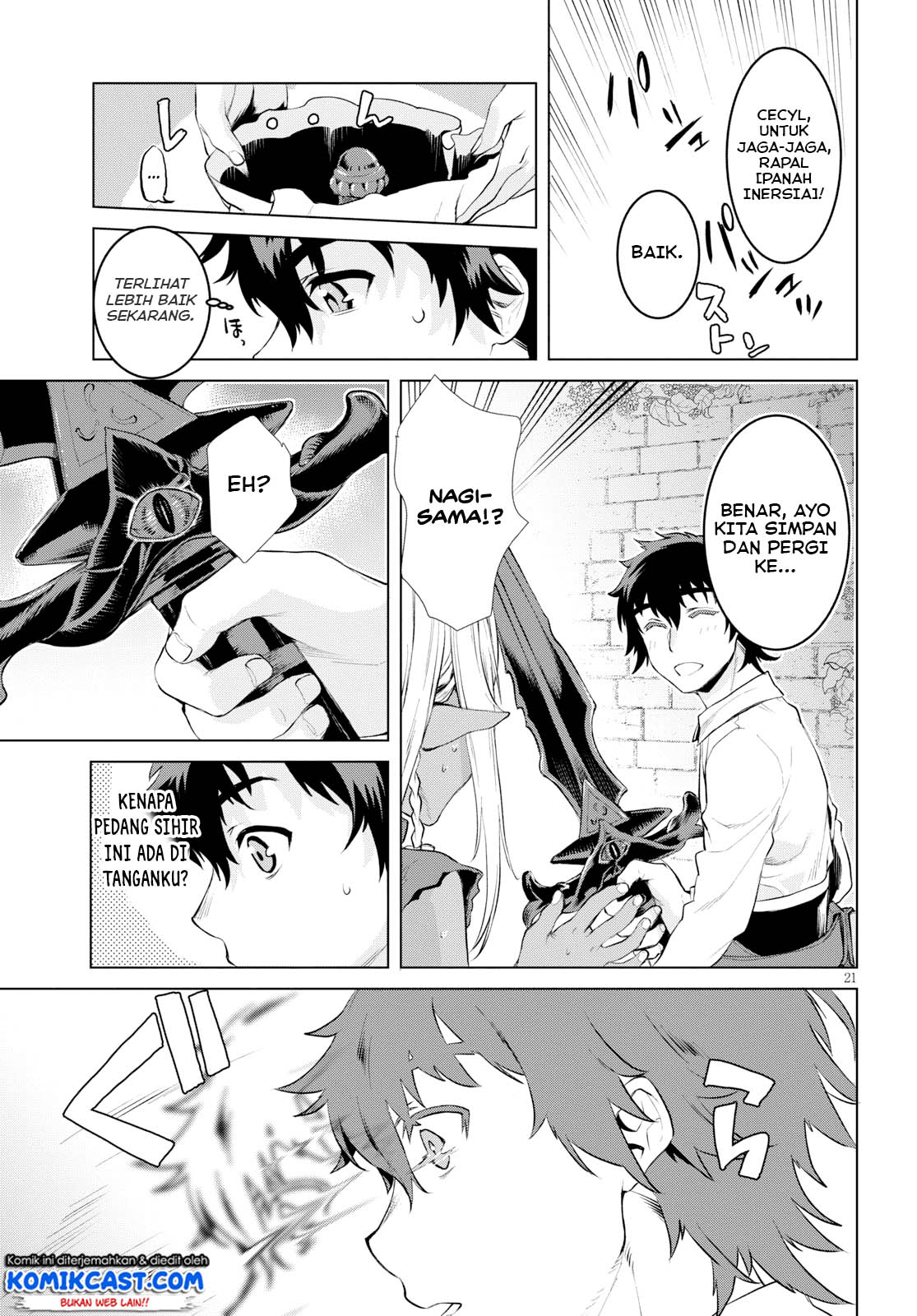 Isekai de Skill wo Kaitai shitara Cheat na Yome ga Zoushoku Shimashita: Gainen Kousa no Structure Chapter 21 Bahasa Indonesia