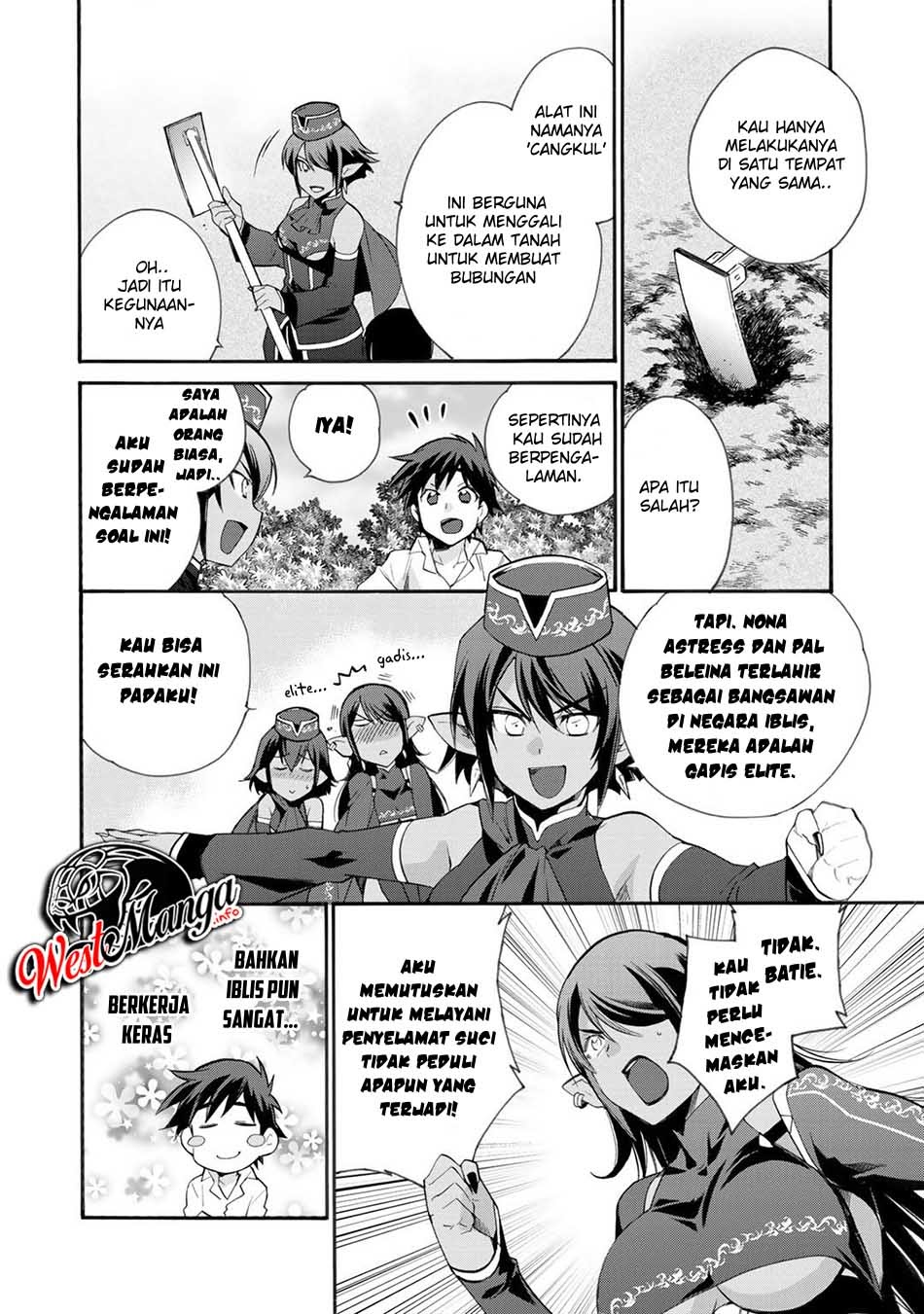 Isekai de Tochi o Katte Noujou o Tsukurou Chapter 11 Bahasa Indonesia