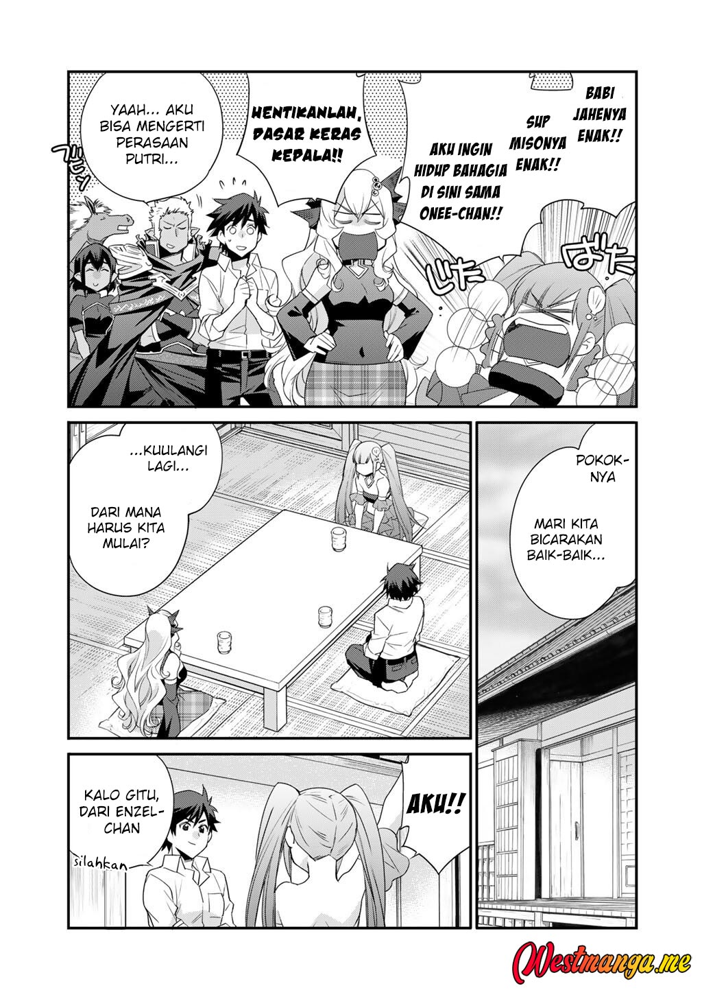 Isekai de Tochi o Katte Noujou o Tsukurou Chapter 62 Bahasa Indonesia