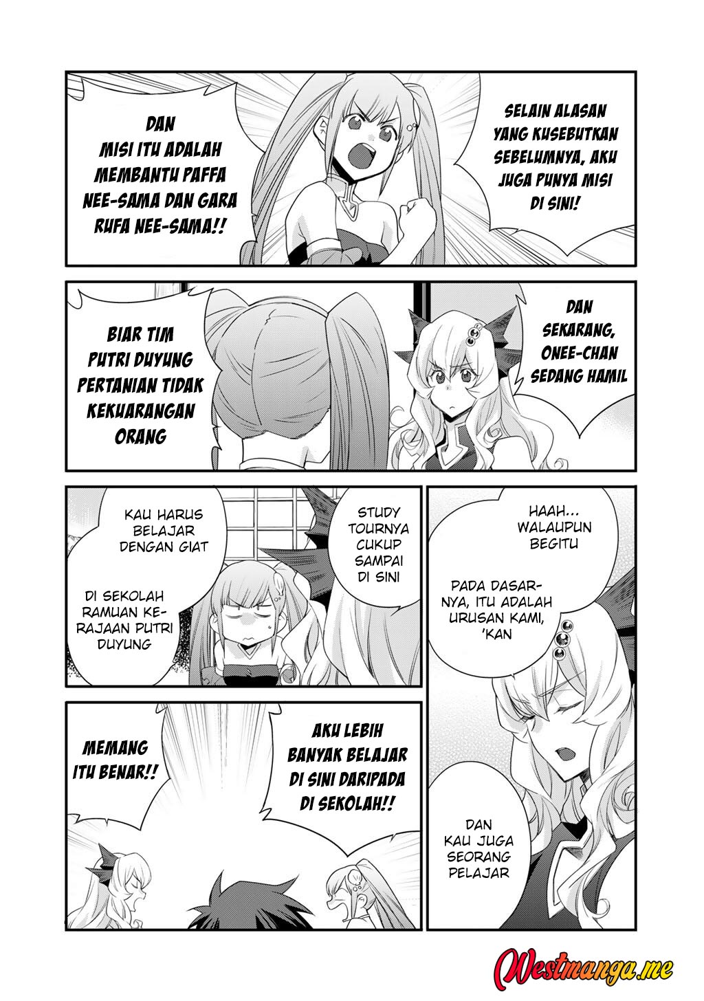 Isekai de Tochi o Katte Noujou o Tsukurou Chapter 62 Bahasa Indonesia