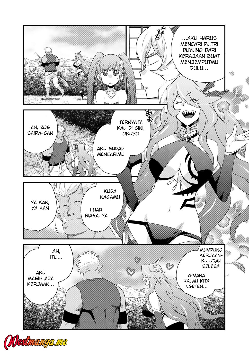 Isekai de Tochi o Katte Noujou o Tsukurou Chapter 62 Bahasa Indonesia