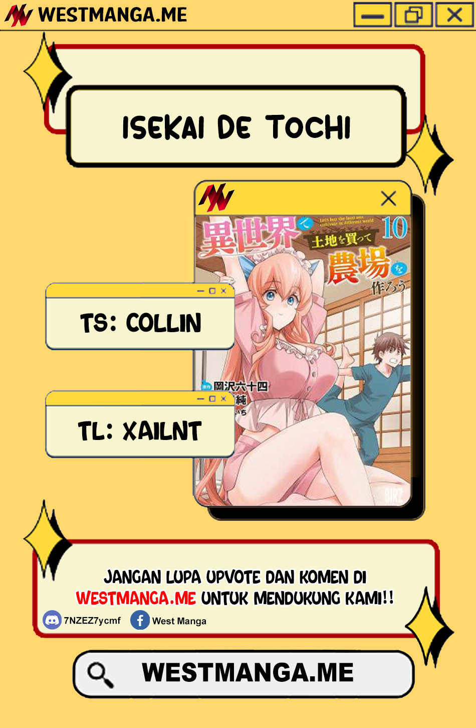 Isekai de Tochi o Katte Noujou o Tsukurou chapter 64