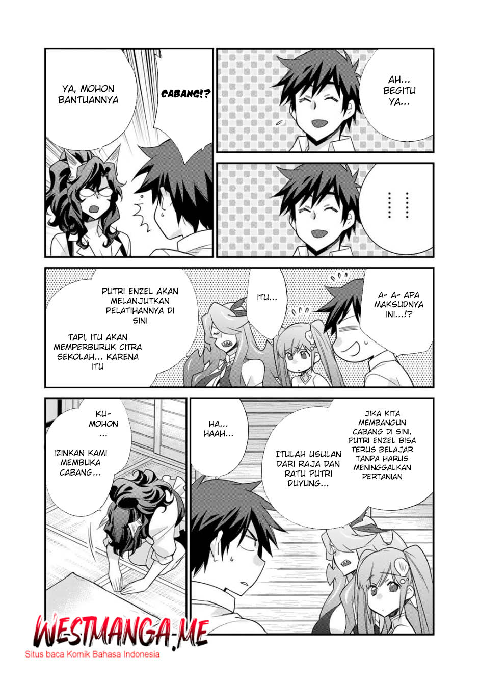 Isekai de Tochi o Katte Noujou o Tsukurou chapter 64