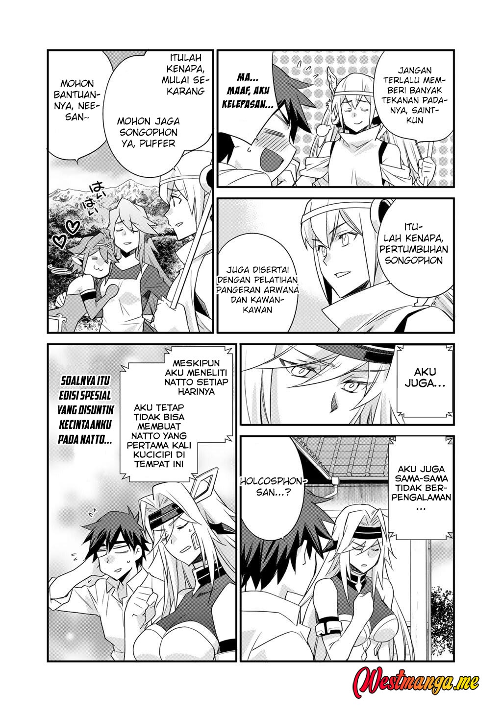 Isekai de Tochi o Katte Noujou o Tsukurou Chapter 66 Bahasa Indonesia